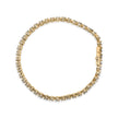 10K Yellow Gold 5.0 Cttw Diamond Tennis Bracelet