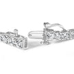 10K White Gold 6.00 Cttw Classic Natural Diamond Tennis Bracelet