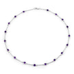6.12 Carat Genuine Amethyst .925 Sterling Silver Necklace - Necklaces - Custom Crafting Alliance, LLC