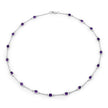 6.12 Carat Genuine Amethyst .925 Sterling Silver Necklace - Necklaces - Custom Crafting Alliance, LLC