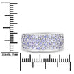 1.42 Carat Genuine Tanzanite .925 Sterling Silver Ring