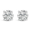 14K White Gold 1.00 Cttw Lab Grown Diamond Solitaire Stud Earrings