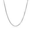 14k White Gold Round Box Chain 1.7mm