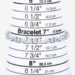 7.36 Carat Genuine Aquamarine and White Diamond .925 Sterling Silver Bracelet - Bracelets - Custom Crafting Alliance, LLC