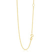 14k Yellow Gold Adjustable Cable Chain 1.1mm