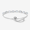 7.60 Carat Genuine Blue Topaz .925 Sterling Silver Bracelet - Bracelets - Custom Crafting Alliance, LLC
