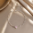 S925 Sterling Silver Pavé CZ Plated Bracelet for Women