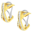 14K Yellow and White Gold 1/2 TDW 