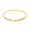 3.3mm 14k Yellow Gold Light Weight Wheat Bracelet