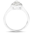 14K White Gold 0.64 Carat Genuine White Diamond Ring