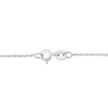 .925 Sterling Silver 1/6 Cttw Brilliant-Cut Diamond Miracle-Set Shared Prong Cross 18