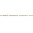 10K Yellow Gold 1/2 Carat Round Brilliant-Cut Diamond Modern Bezel-Set Solitaire 16