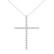 .925 Sterling Silver 3.0 Cttw Round Shape Diamond 1-1/2