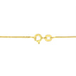 14K Yellow Gold Plated .925 Sterling Silver 1/2 Cttw Brilliant Round Cut Diamond Solitaire Milgrain 18