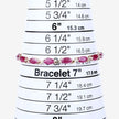 8.00 Carat Genuine Ruby 10K Yellow Gold Bracelet - Bracelets - Custom Crafting Alliance, LLC