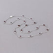 8.10 Carat Genuine Garnet .925 Sterling Silver Necklace - Necklaces - Custom Crafting Alliance, LLC