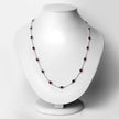 8.10 Carat Genuine Garnet .925 Sterling Silver Necklace - Necklaces - Custom Crafting Alliance, LLC