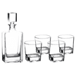 810ml Custom Glass Decanter Gift Set with Four 8oz Glasses – Black Presentation Box with Printed Sleeve - Custom Crafting Alliance, LLC