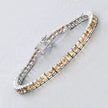 8.25 Carat Genuine Citrine .925 Sterling Silver Bracelet - Bracelets - Custom Crafting Alliance, LLC