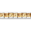 8.25 Carat Genuine Citrine .925 Sterling Silver Bracelet - Bracelets - Custom Crafting Alliance, LLC