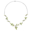 17.24 Carat Genuine Peridot .925 Sterling Silver Necklace