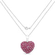 8.58 Carat Genuine Ruby .925 Sterling Silver Pendant - Pendants - Custom Crafting Alliance, LLC