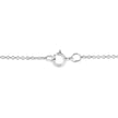 .925 Sterling Silver Prong-Set Diamond Accent Heart Emblemed 18