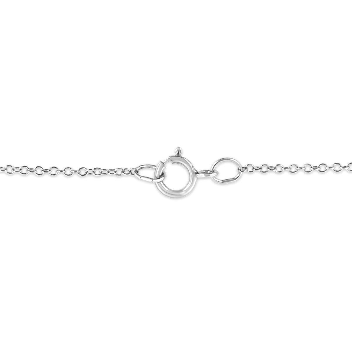 .925 Sterling Silver Prong-Set Diamond Accent Starfish Pendant Necklace (I-J Color, I1-I2 Clarity) - Size 18