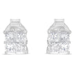 10K White Gold Diamond Stud Earrings (3/4 cttw, H-I Color, SI2-I1 Clarity)