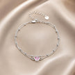 S925 Sterling Silver Pavé CZ Plated Bracelet for Women
