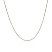 10k White Gold Wheat Chain 1.0mm