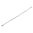.925 Sterling Silver 1/4 cttw Miracle Set Diamond Sleek and Open 