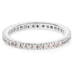 0.57 Carat Genuine Champagne Diamond .925 Sterling Silver Ring