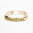 0.27 Carat Genuine Yellow Diamond 14K Yellow Gold Ring (SI1-SI2)