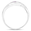 0.54 Carat Genuine Amethyst .925 Sterling Silver Ring