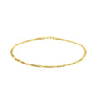 14k Yellow Gold Figaro Bracelet 1.5mm