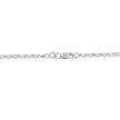 14K White Gold 1.0 Cttw Princess Cut Diamond Three Heart 18