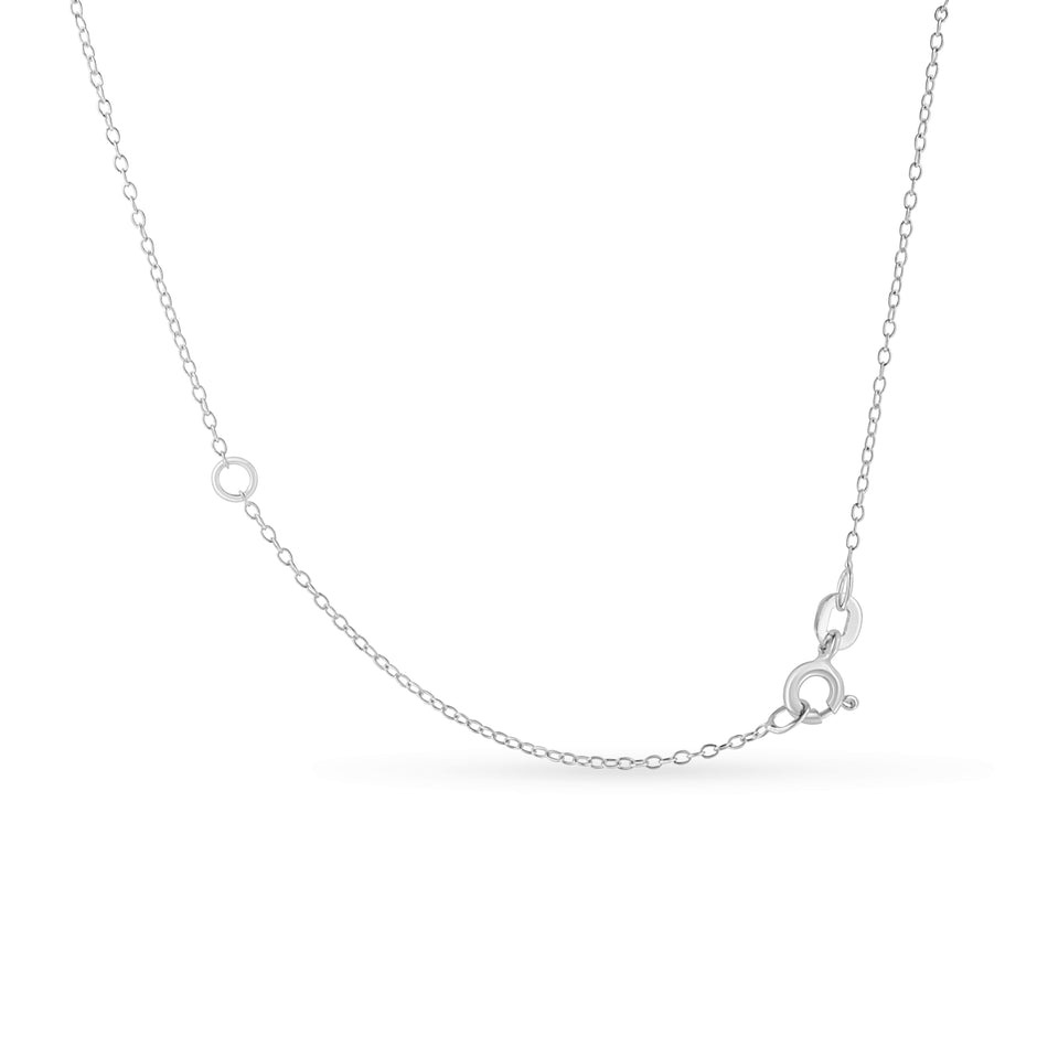 .925 Sterling Silver 1/2 Cttw Diamond Bezel 18