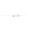 14K White Gold 1/5 Cttw Emerald Shape Solitaire Diamond 18