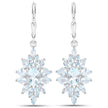 19.18 Carat Genuine Blue Topaz .925 Sterling Silver 3 Piece Jewelry Set (Ring, Earrings, and Pendant w/ Chain)