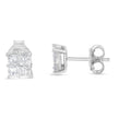 10K White Gold Diamond Stud Earrings (3/4 cttw, H-I Color, SI2-I1 Clarity)