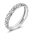 925 Oxidized Silver 0.3cm Ring Size 6.0 for Women - Rings - Custom Crafting Alliance, LLC