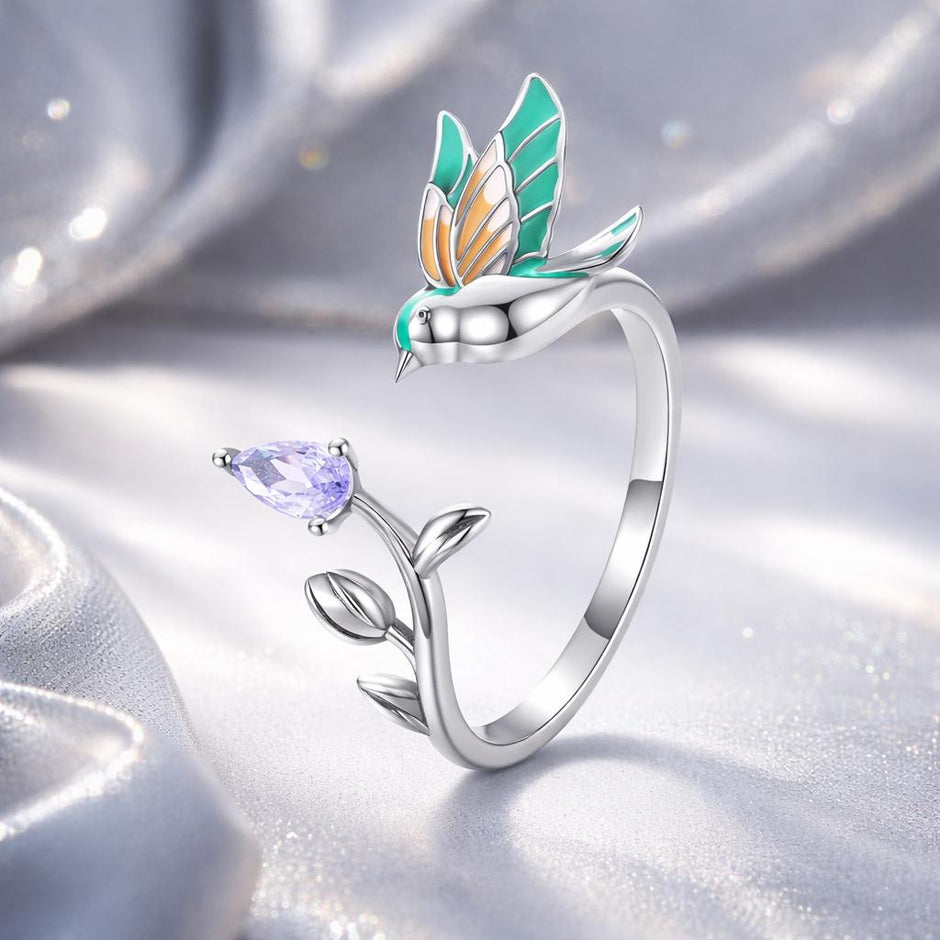 925 Sterling Silver 0.16cm Pavé Setting CZ Ring - Rings - Custom Crafting Alliance, LLC