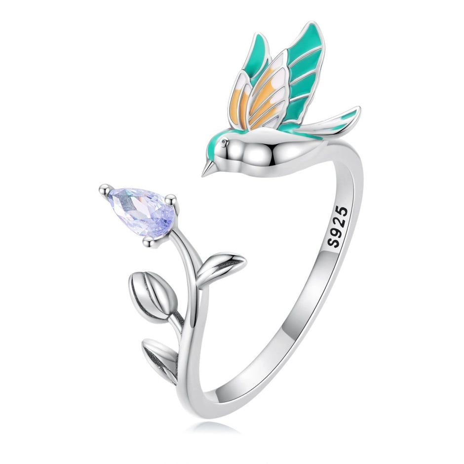 925 Sterling Silver 0.16cm Pavé Setting CZ Ring - Rings - Custom Crafting Alliance, LLC