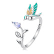 925 Sterling Silver 0.16cm Pavé Setting CZ Ring - Rings - Custom Crafting Alliance, LLC