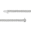 .925 Sterling Silver 1.0 Cttw Diamond Square Frame Miracle-Set Tennis Bracelet (I-J Color, I3 Clarity) - 7