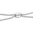 .925 Sterling Silver 1/2 Cttw Diamond Double Wave Bolo Bracelet - Bracelets - Custom Crafting Alliance, LLC