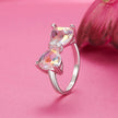925 Sterling Silver 6.0 Size Pavé Setting CZ Ring for Women - Rings - Custom Crafting Alliance, LLC