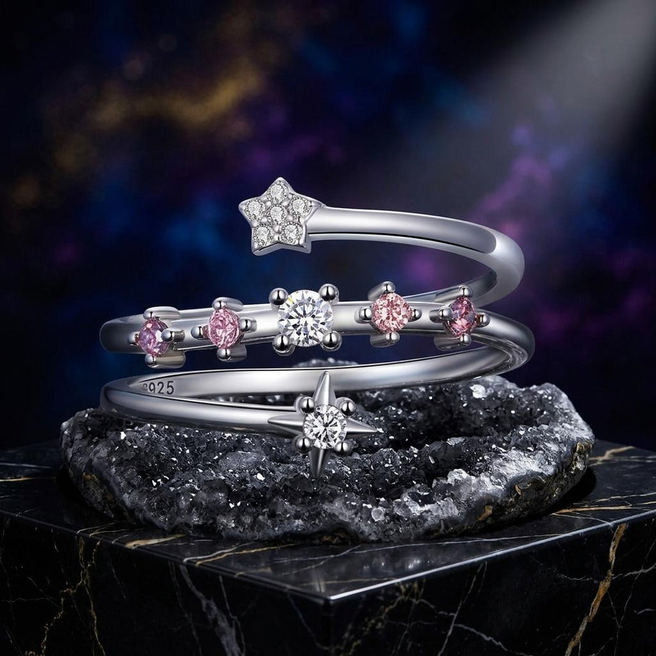 925 Sterling Silver CZ Pavé Ring - Rings - Custom Crafting Alliance, LLC