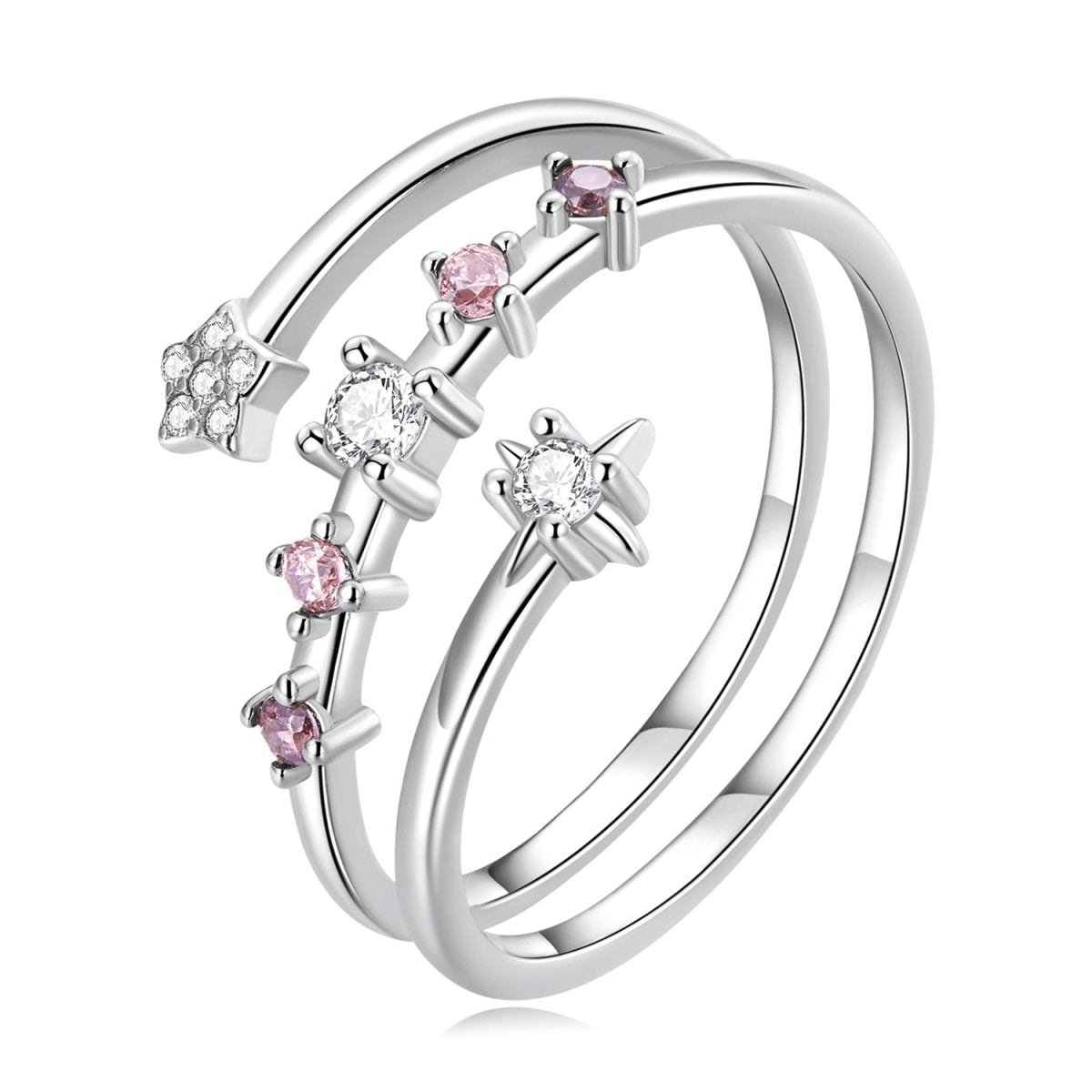 925 Sterling Silver CZ Pavé Ring - Rings - Custom Crafting Alliance, LLC